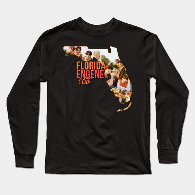 Florida ENGENE Club Enhypen Long Sleeve T-Shirt by wennstore